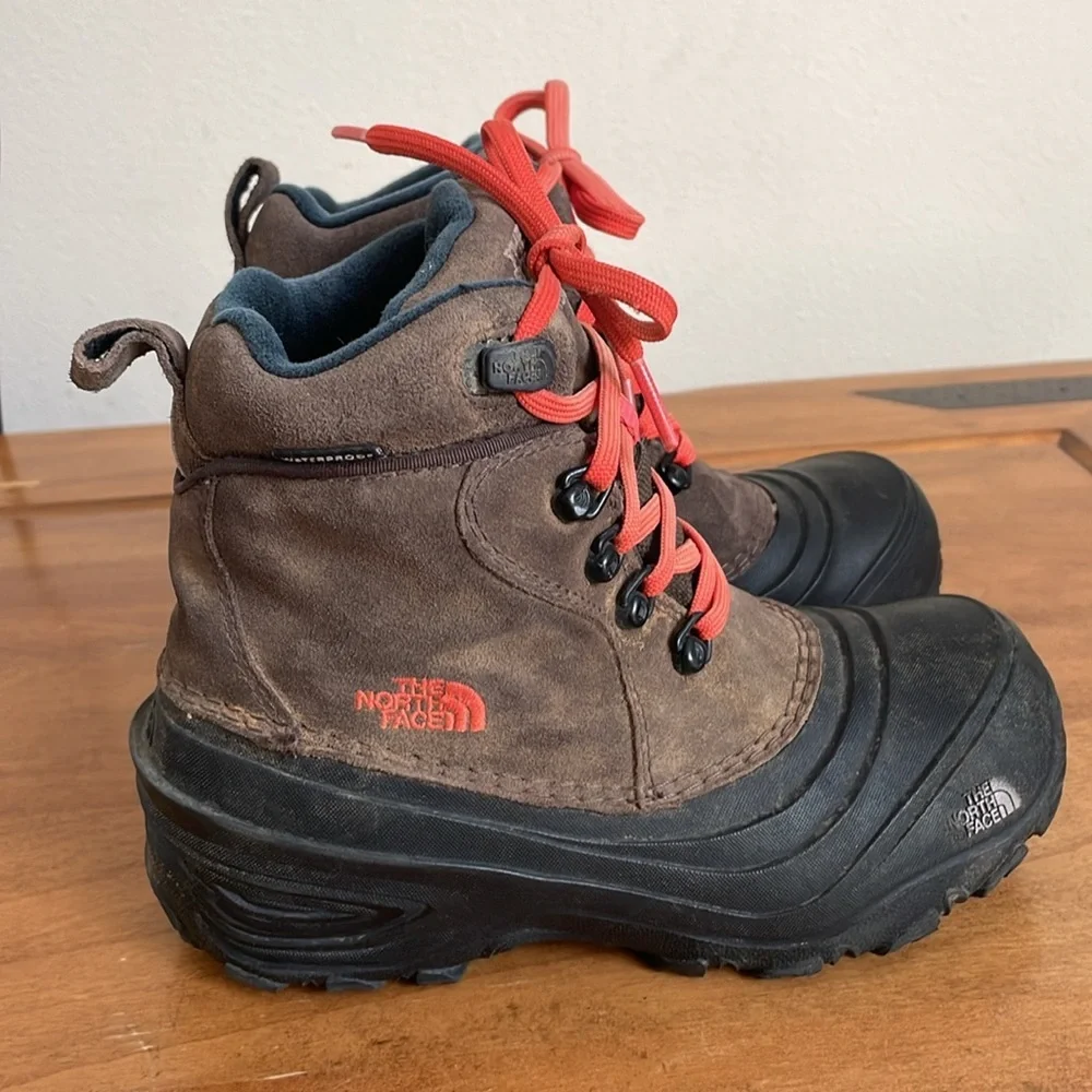 The North Face Kids Waterproof Snow Boots Size 2